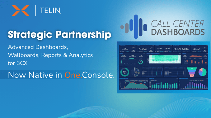 TELIN Announces Strategic Partnership with Call Center Dashboards